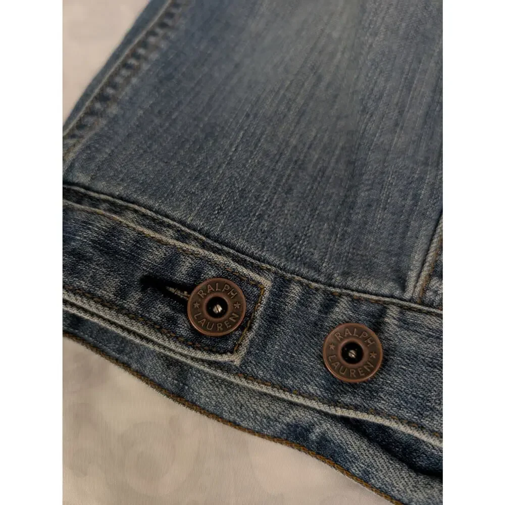 Vintage Ralph Lauren fine denim good no. 67 jean jacket - Picture 8 of 12